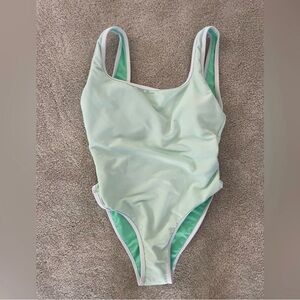 LAINSNOW Ocean Isle one piece- Mint color in Medium